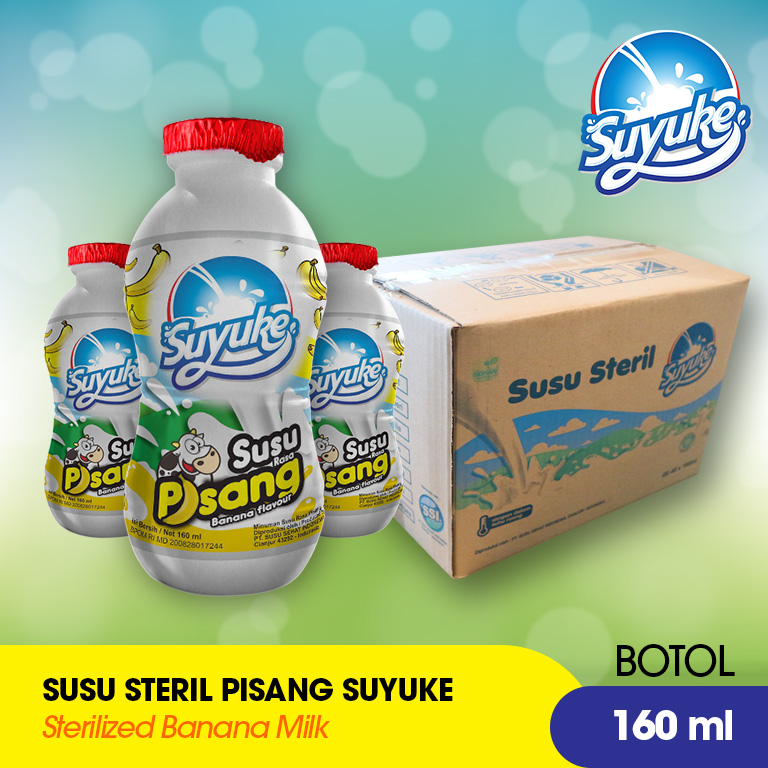Susu Steril rasa Pisang