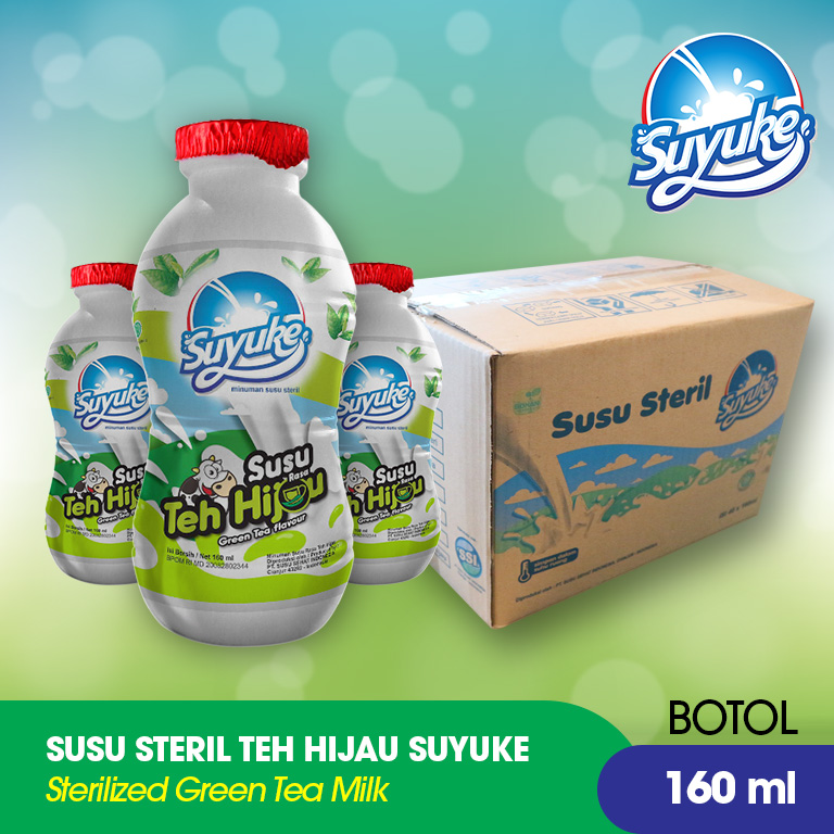 Susu Steril rasa Teh Hijau