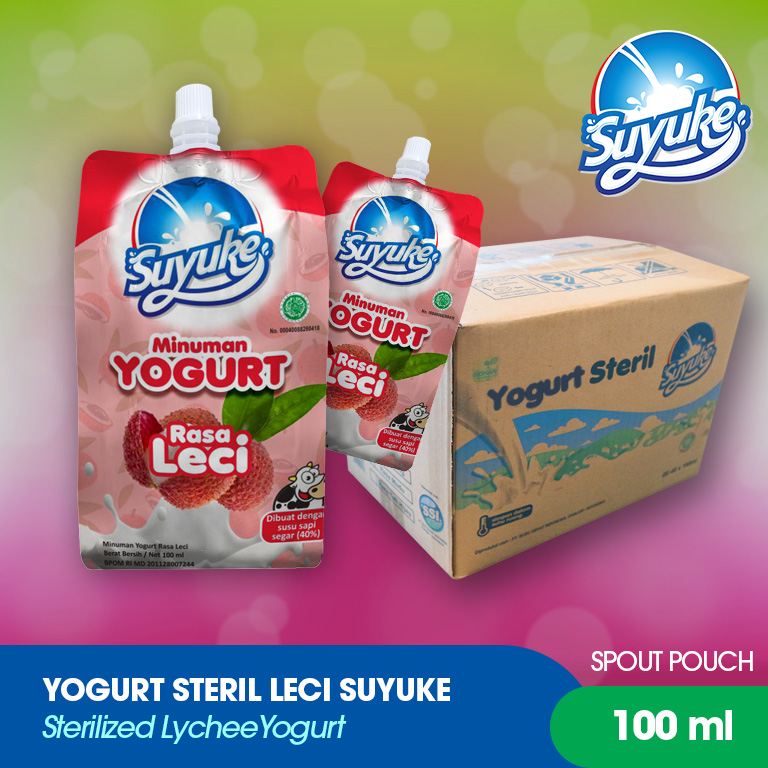 Yogurt Steril rasa Leci